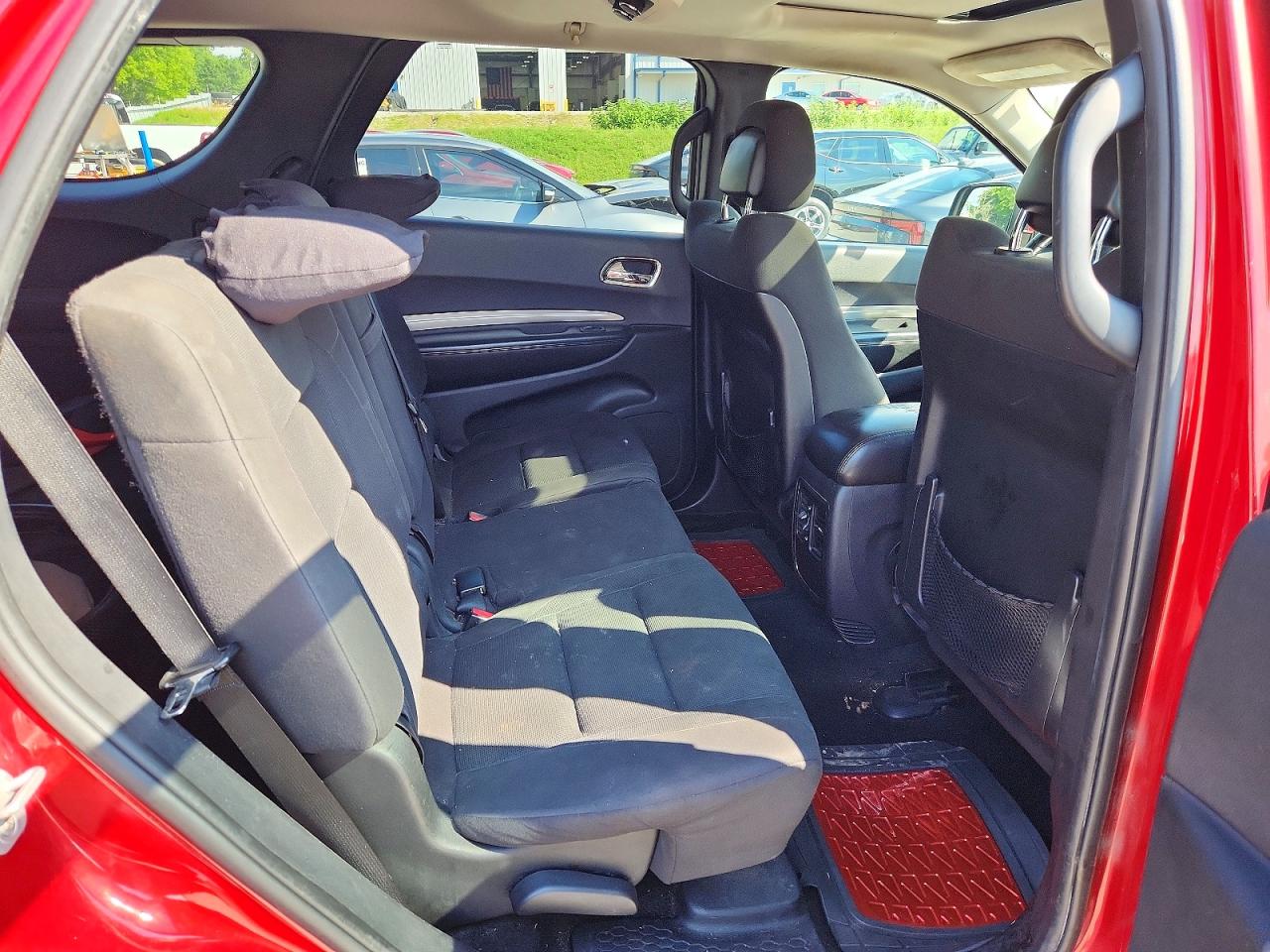 2011 Dodge Durango Express Red vin: 1D4RD2GG4BC653445