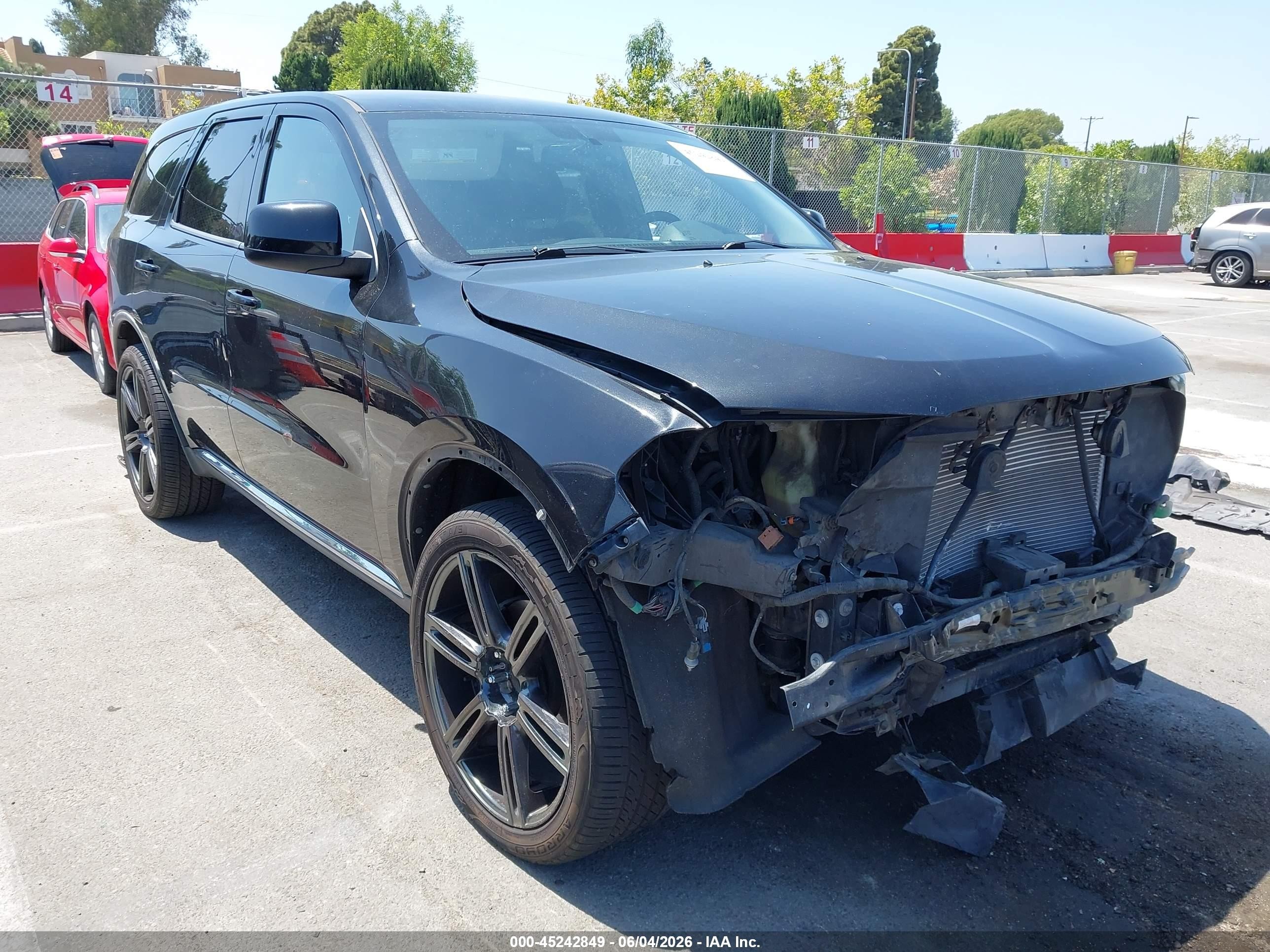 2011 Dodge Durango Express Black vin: 1D4RD2GG5BC667127