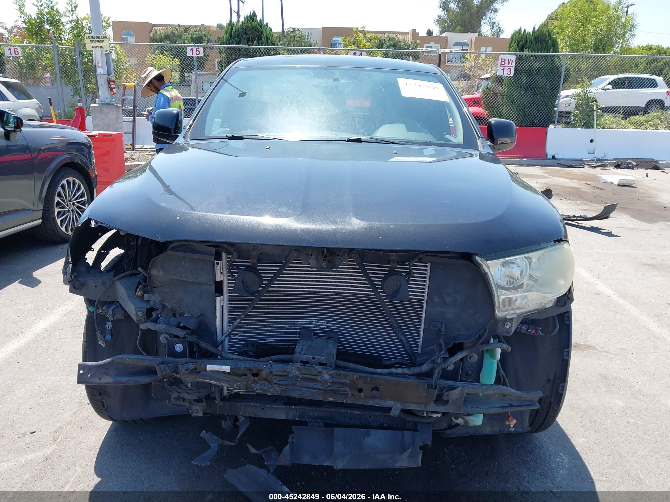 2011 Dodge Durango Express Black vin: 1D4RD2GG5BC667127