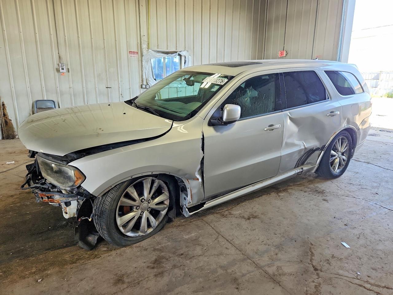 2011 Dodge Durango Heat Silver vin: 1D4RD3GG6BC687179