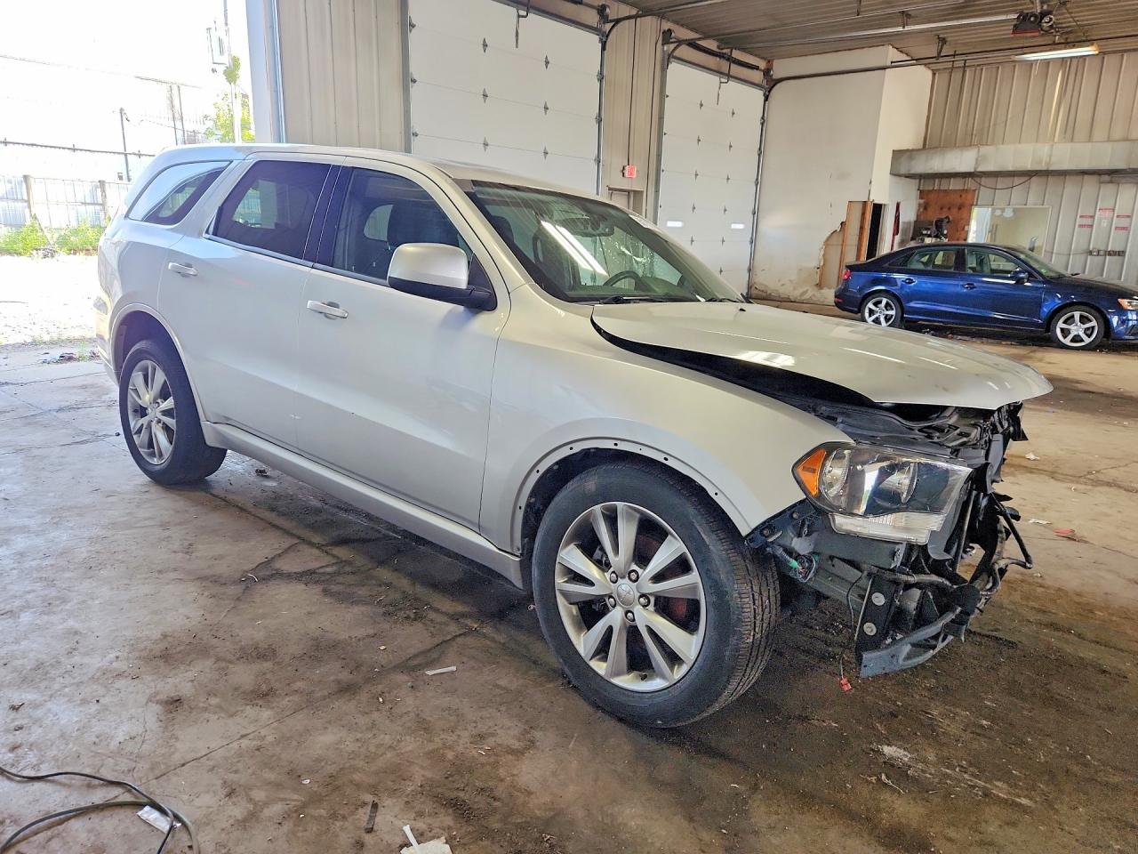 2011 Dodge Durango Heat Серебряный vin: 1D4RD3GG6BC687179