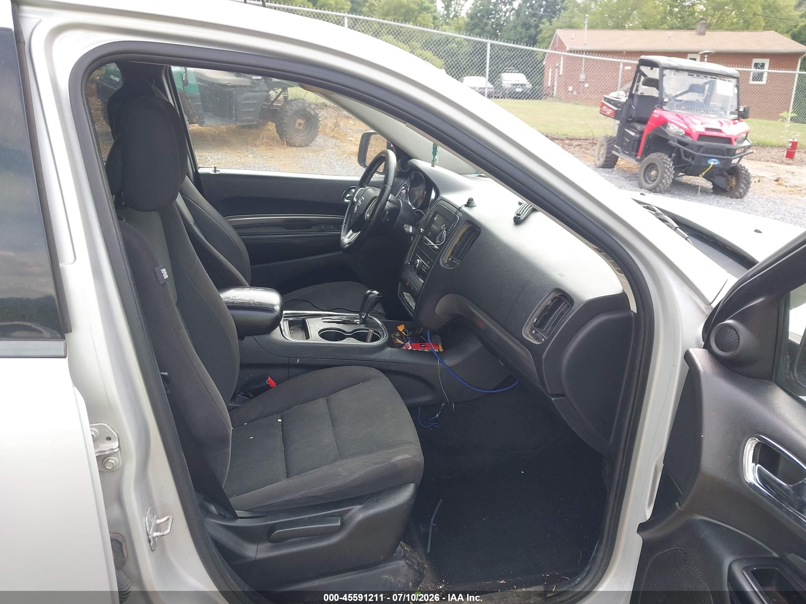 2011 Dodge Durango Heat Silver vin: 1D4RD3GG7BC687675