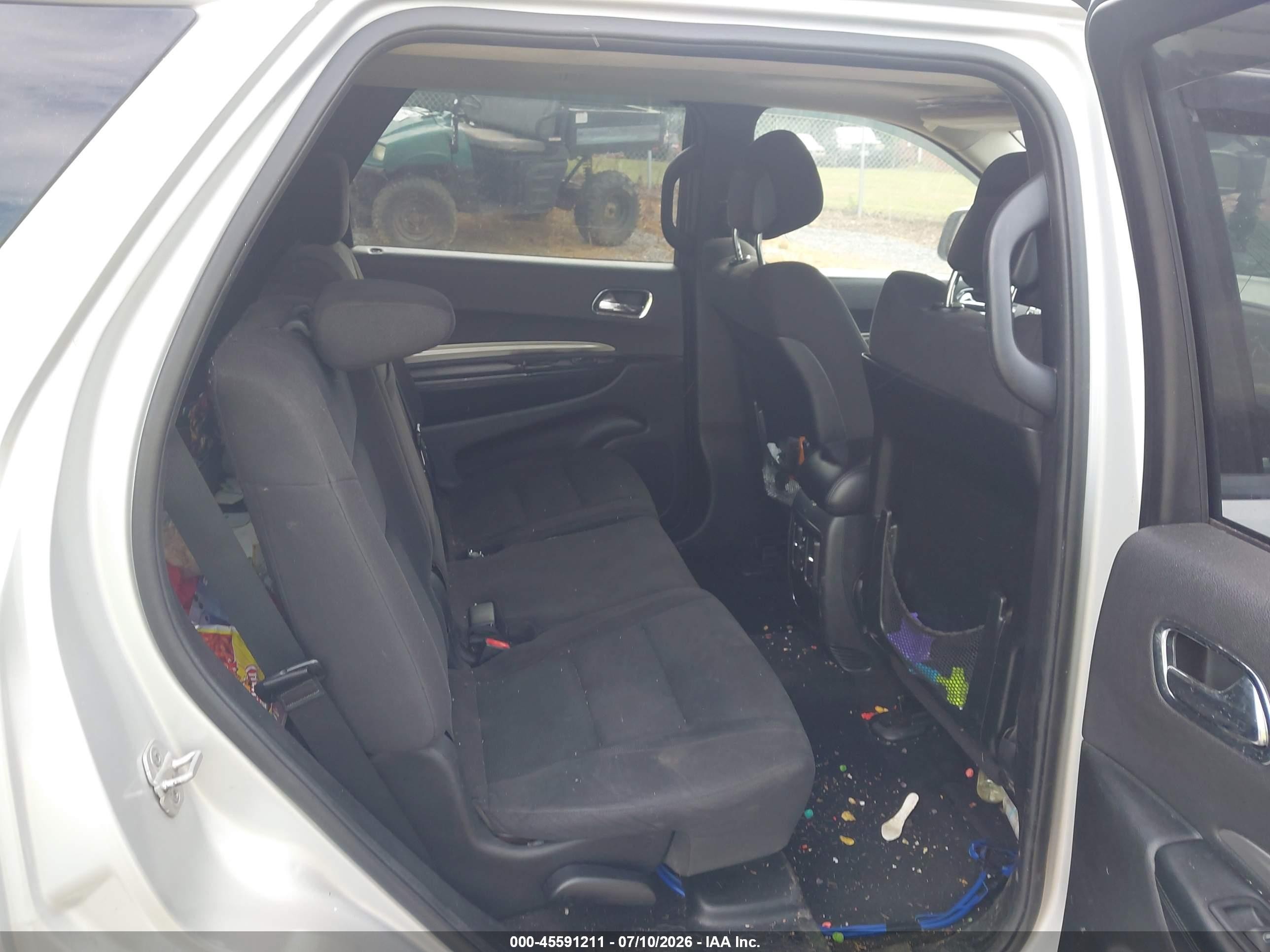 2011 Dodge Durango Heat Silver vin: 1D4RD3GG7BC687675