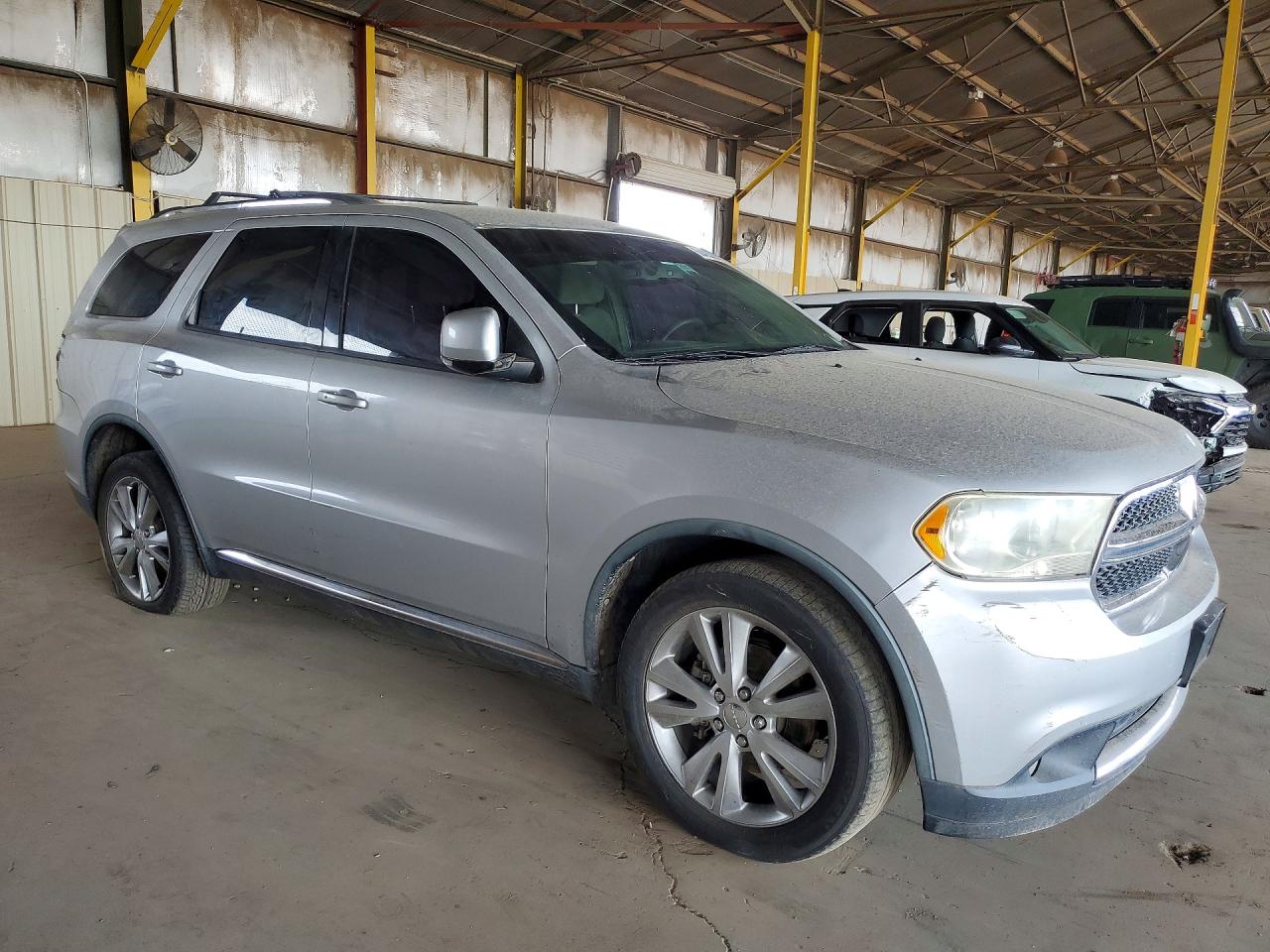 2011 Dodge Durango Crew Silver vin: 1D4RD4GG1BC626778