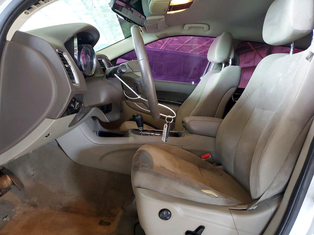 2011 Dodge Durango Crew Silver vin: 1D4RD4GG1BC626778