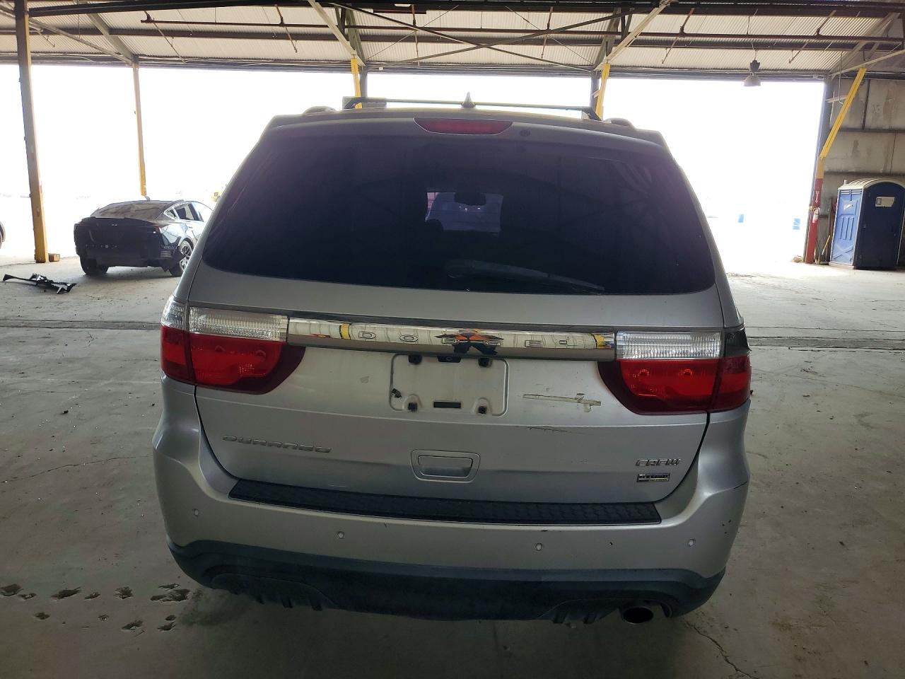 2011 Dodge Durango Crew Silver vin: 1D4RD4GG1BC626778