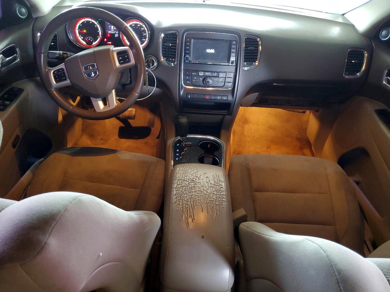 2011 Dodge Durango Crew Silver vin: 1D4RD4GG1BC626778
