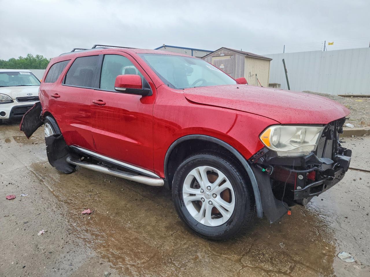 2011 Dodge Durango Crew Red vin: 1D4RD4GG3BC638298