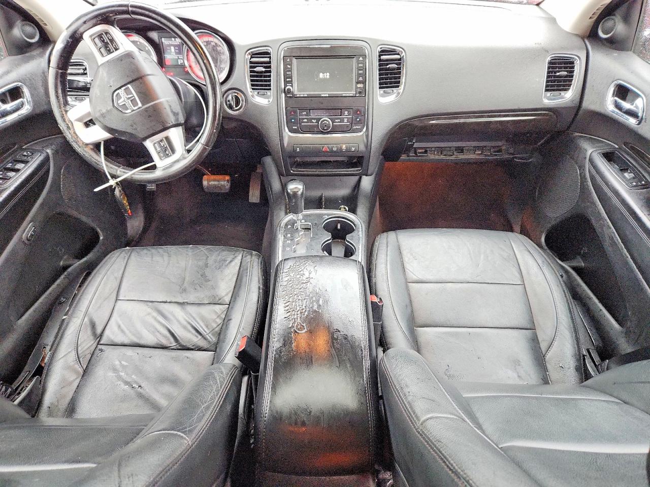 2011 Dodge Durango Crew Red vin: 1D4RD4GG3BC638298