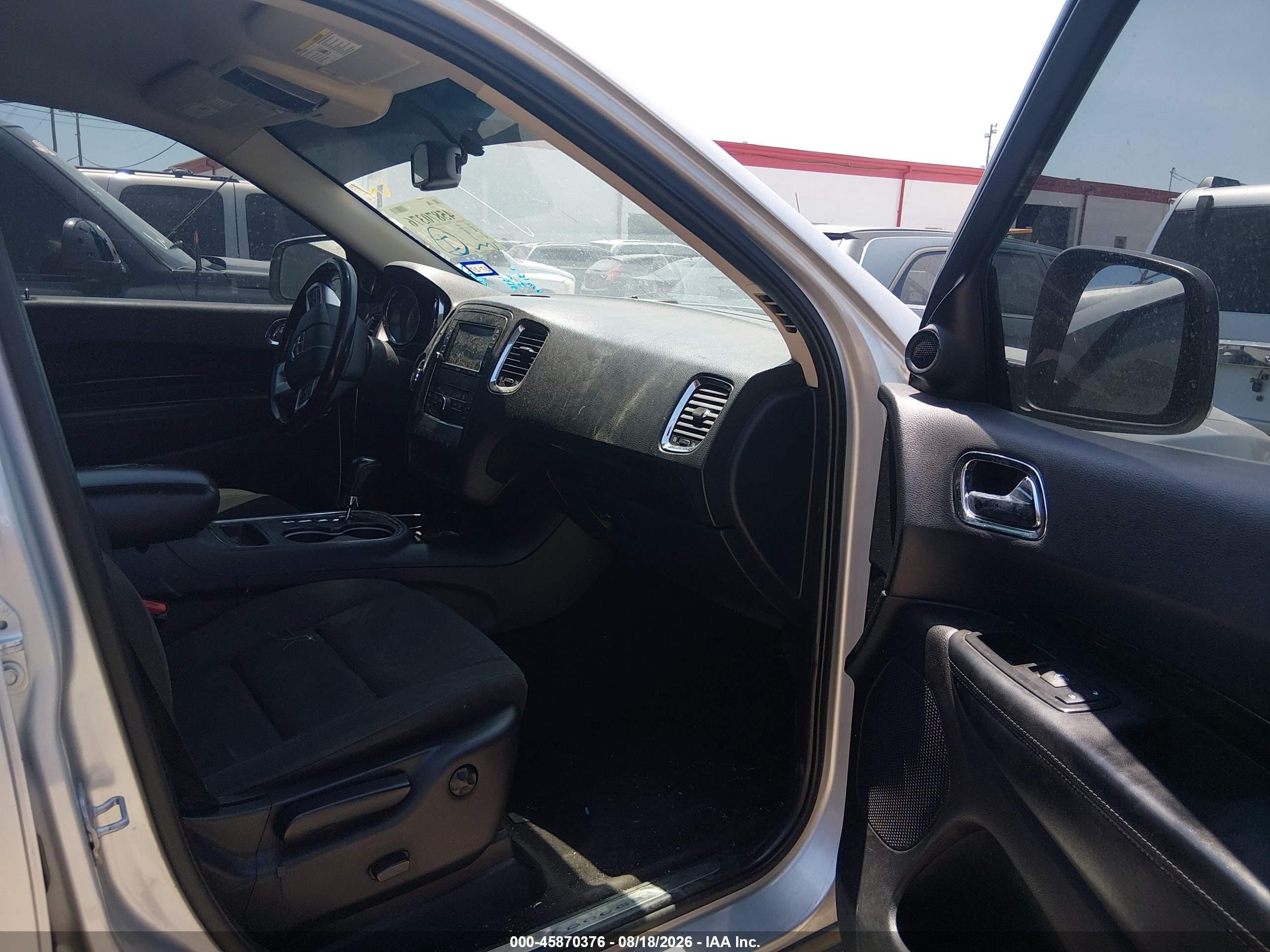 2011 Dodge Durango Crew Silver vin: 1D4RD4GG3BC660074