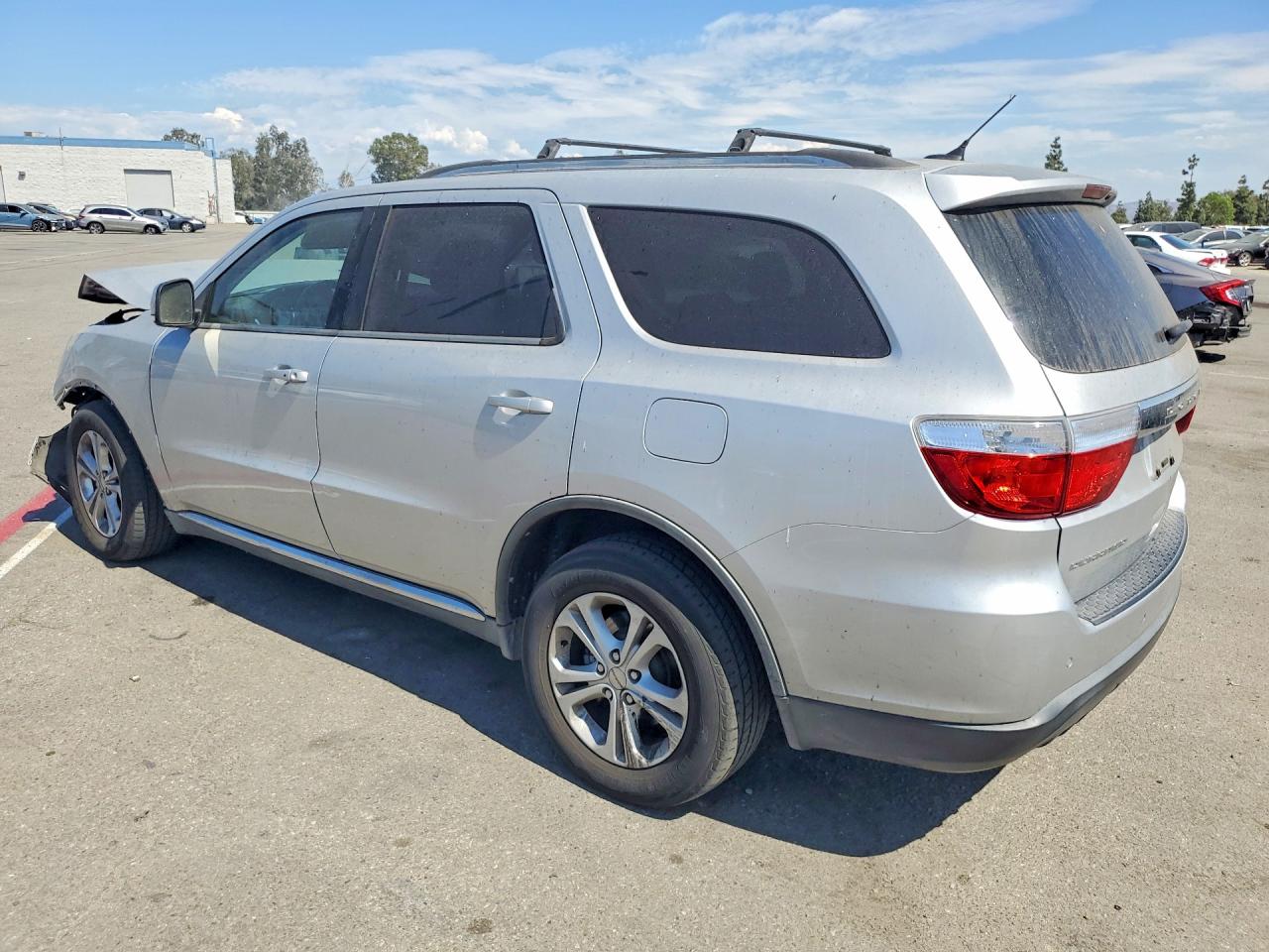 2011 Dodge Durango Crew Gray vin: 1D4RD4GG3BC729376