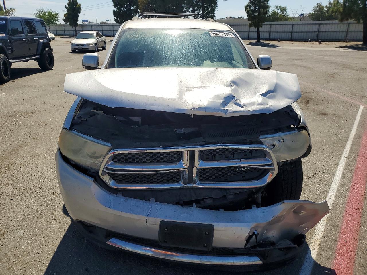 2011 Dodge Durango Crew Gray vin: 1D4RD4GG3BC729376
