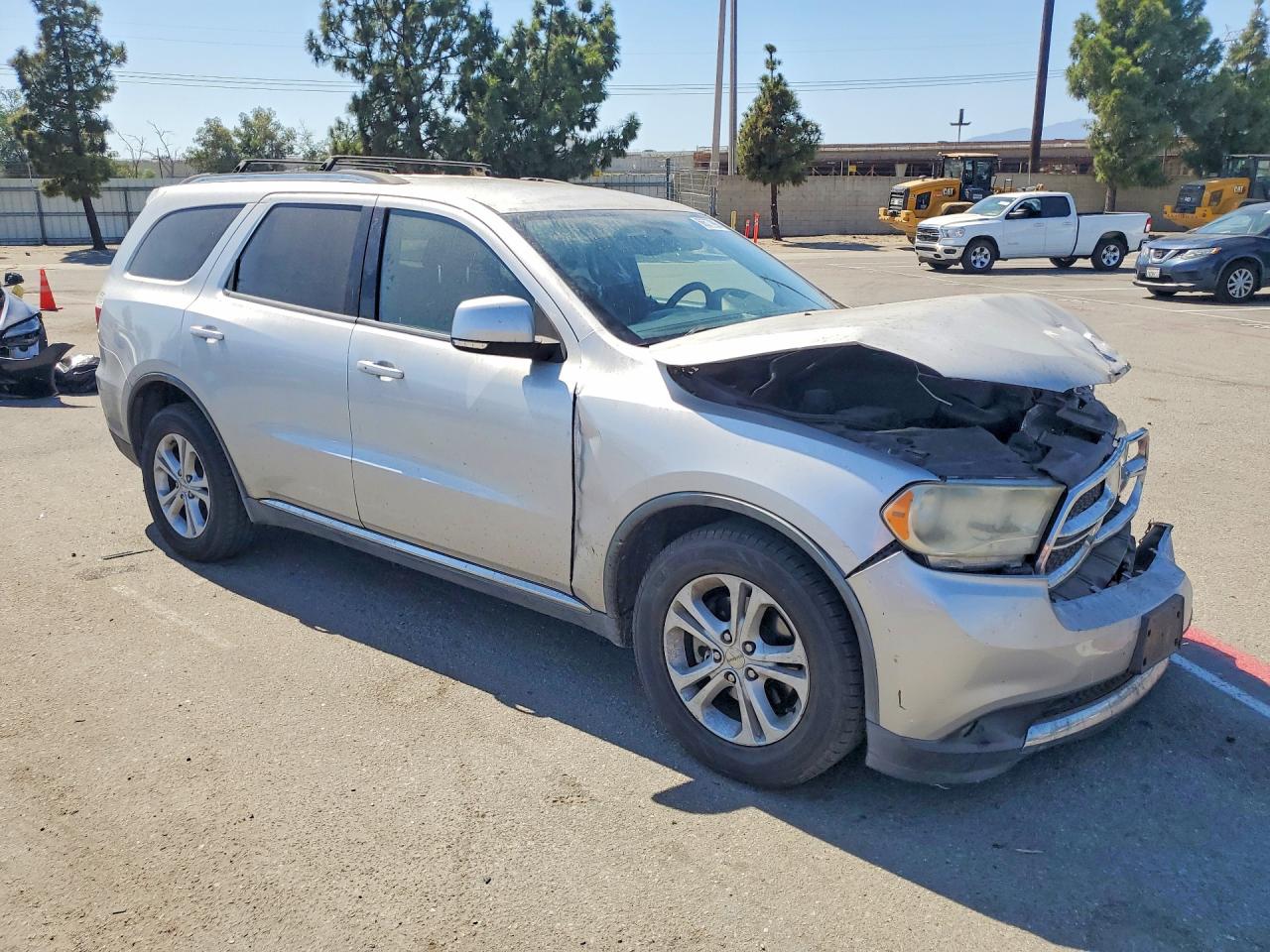 2011 Dodge Durango Crew Gray vin: 1D4RD4GG3BC729376