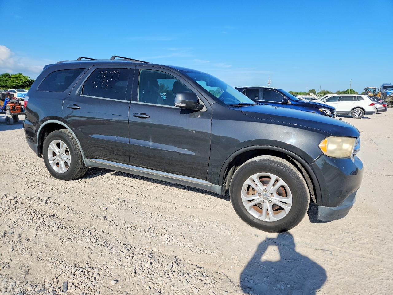 2011 Dodge Durango Crew Black vin: 1D4RD4GG4BC729483