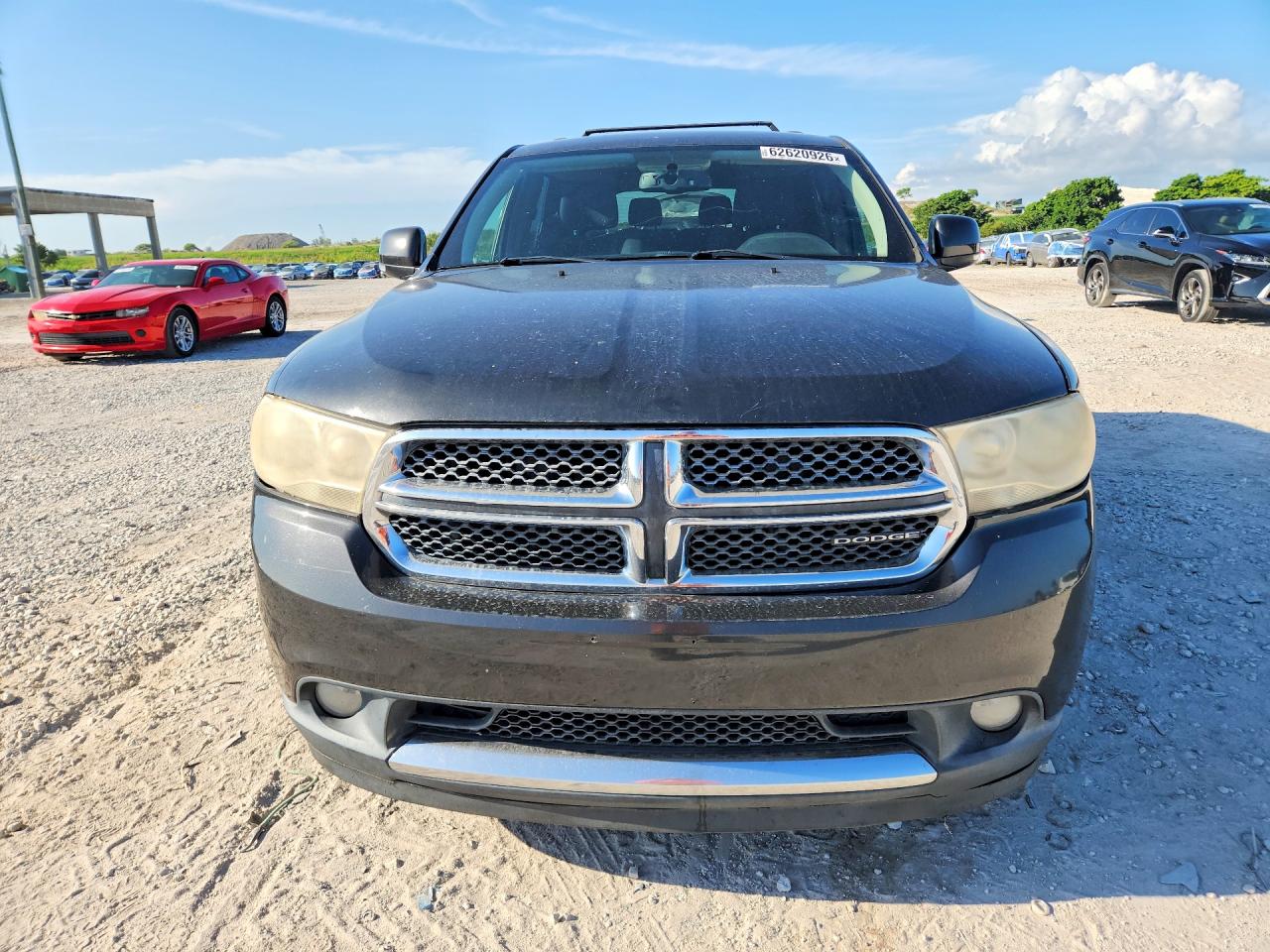 2011 Dodge Durango Crew Black vin: 1D4RD4GG4BC729483