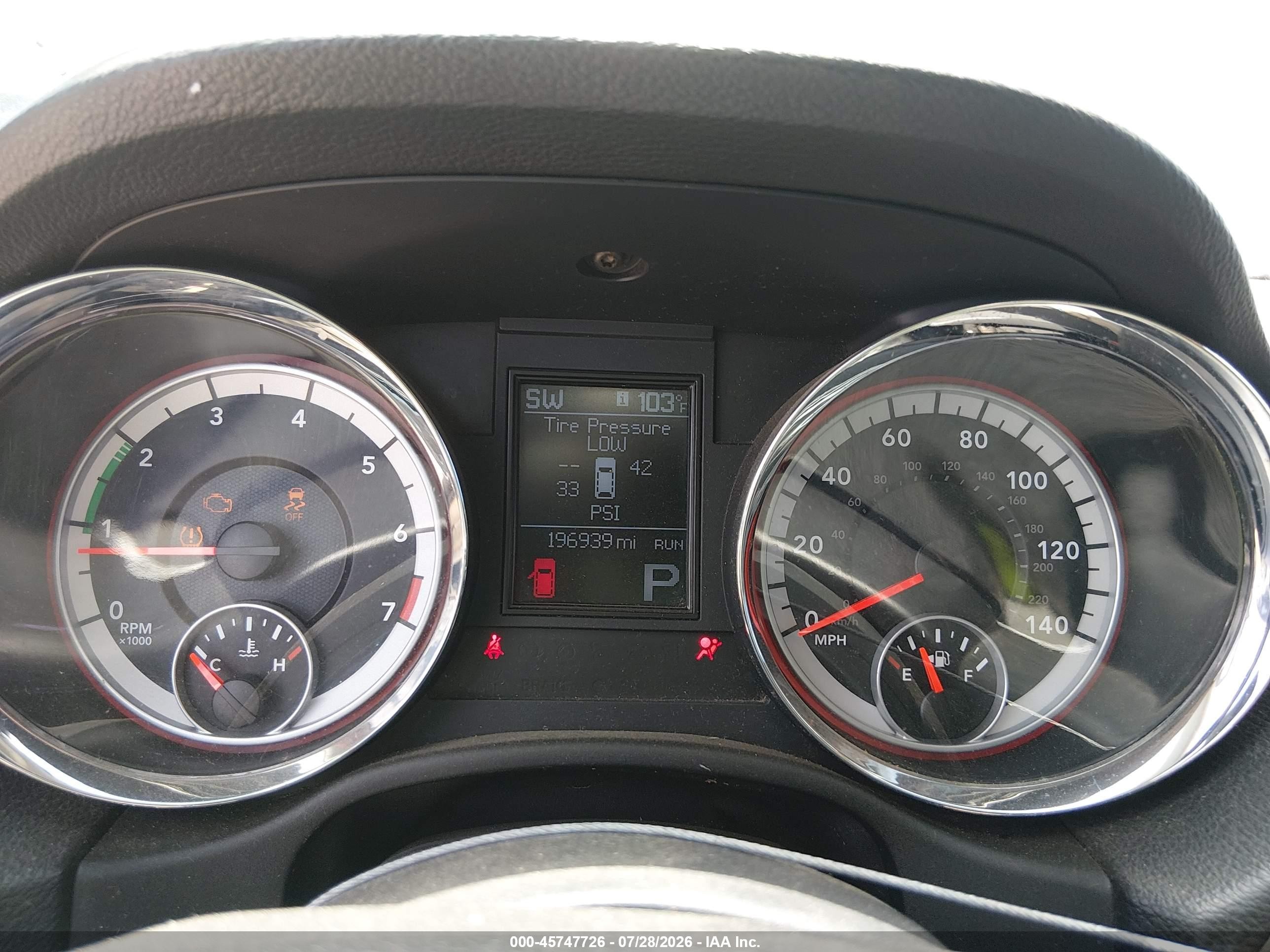 2011 Dodge Durango Crew Silver vin: 1D4RD4GG6BC720252