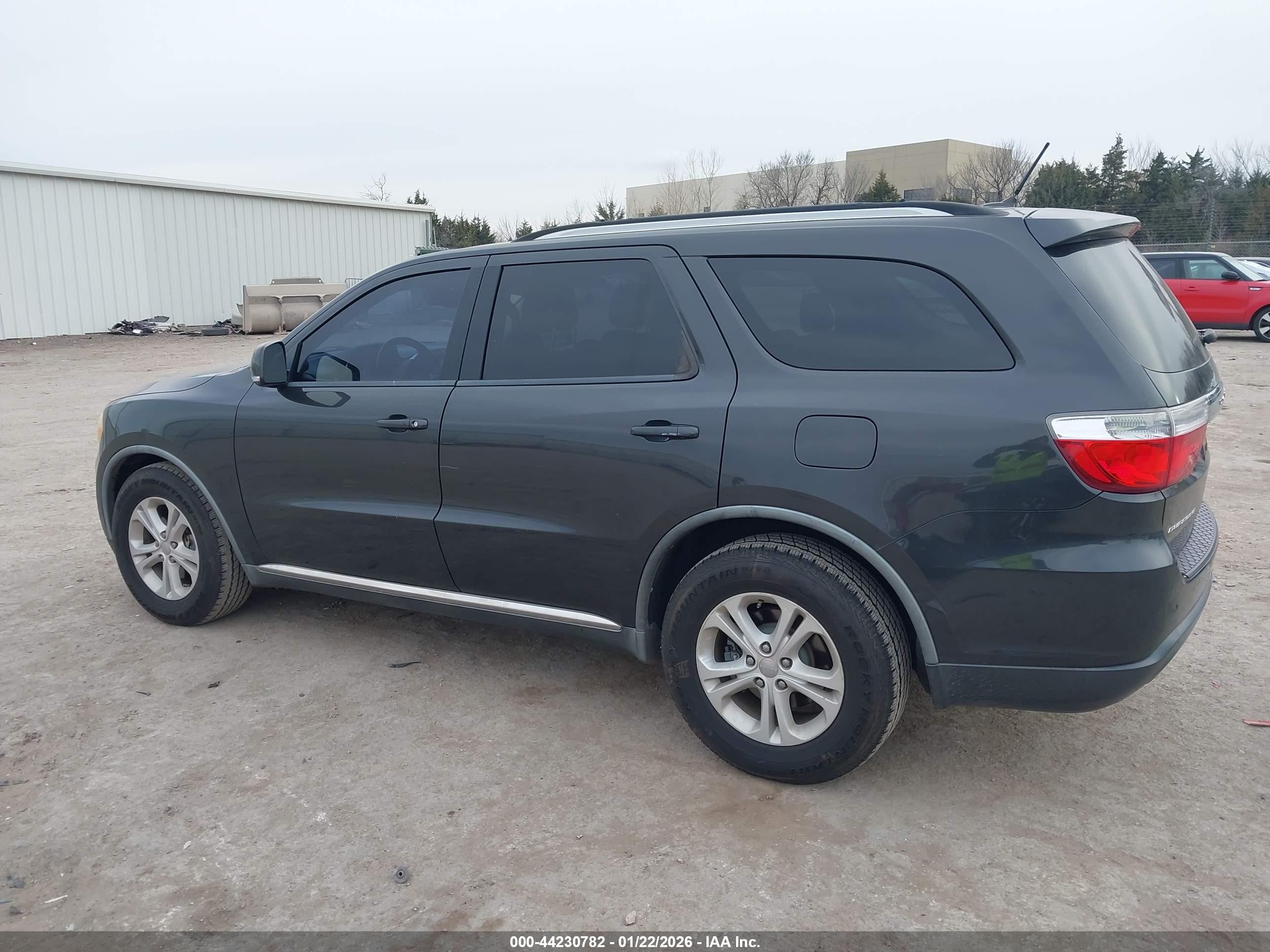 2011 Dodge Durango Crew Gray vin: 1D4RD4GG6BC720364