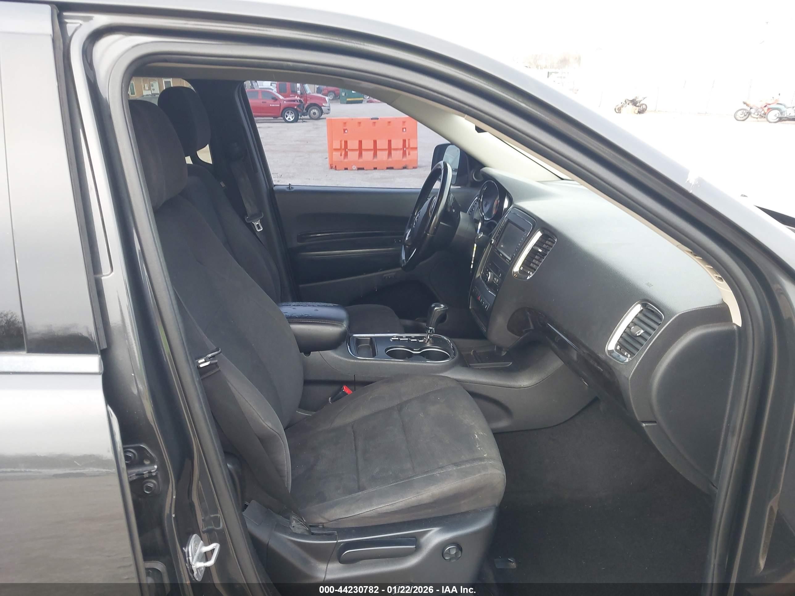 2011 Dodge Durango Crew Gray vin: 1D4RD4GG6BC720364