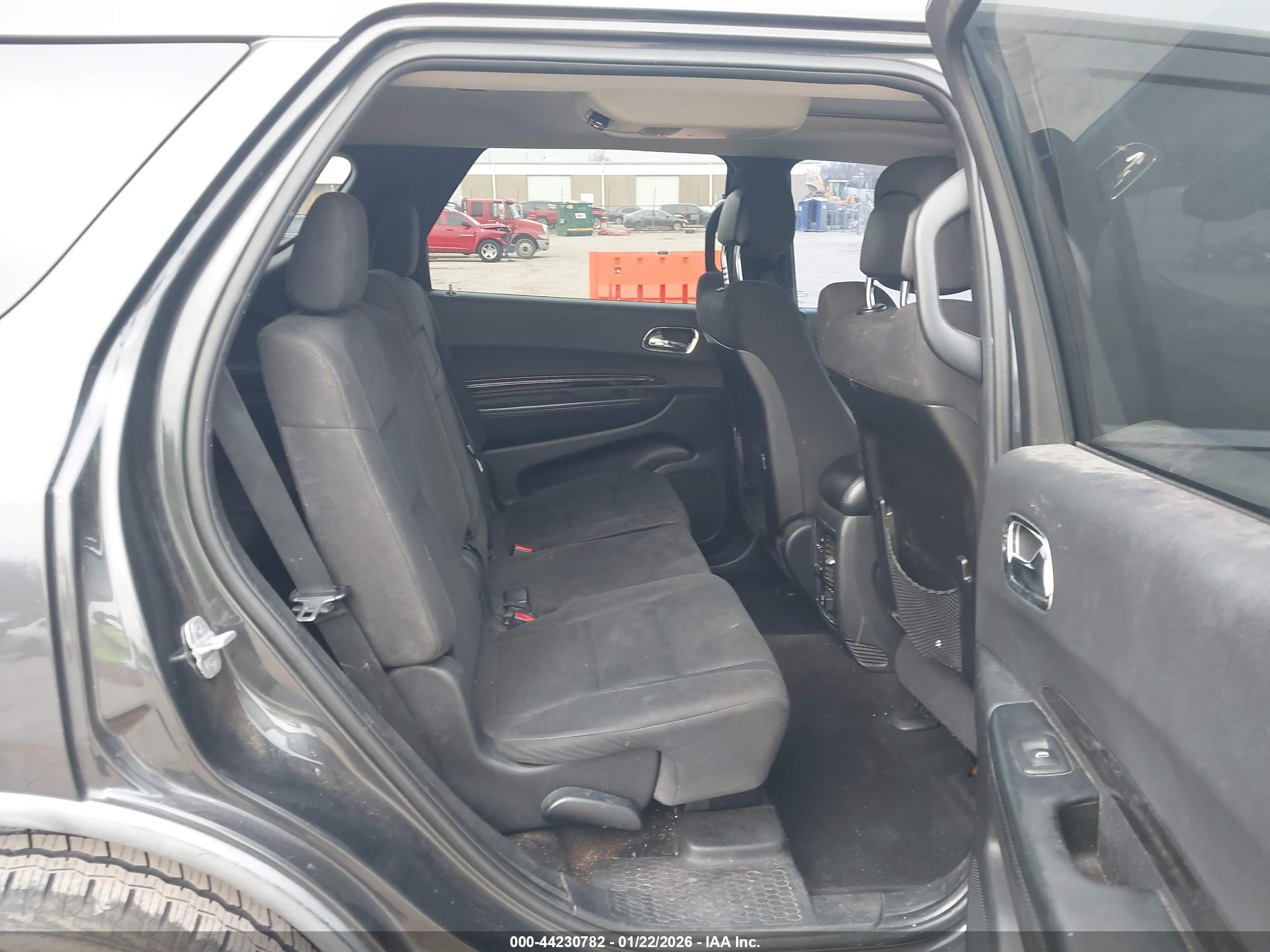 2011 Dodge Durango Crew Gray vin: 1D4RD4GG6BC720364