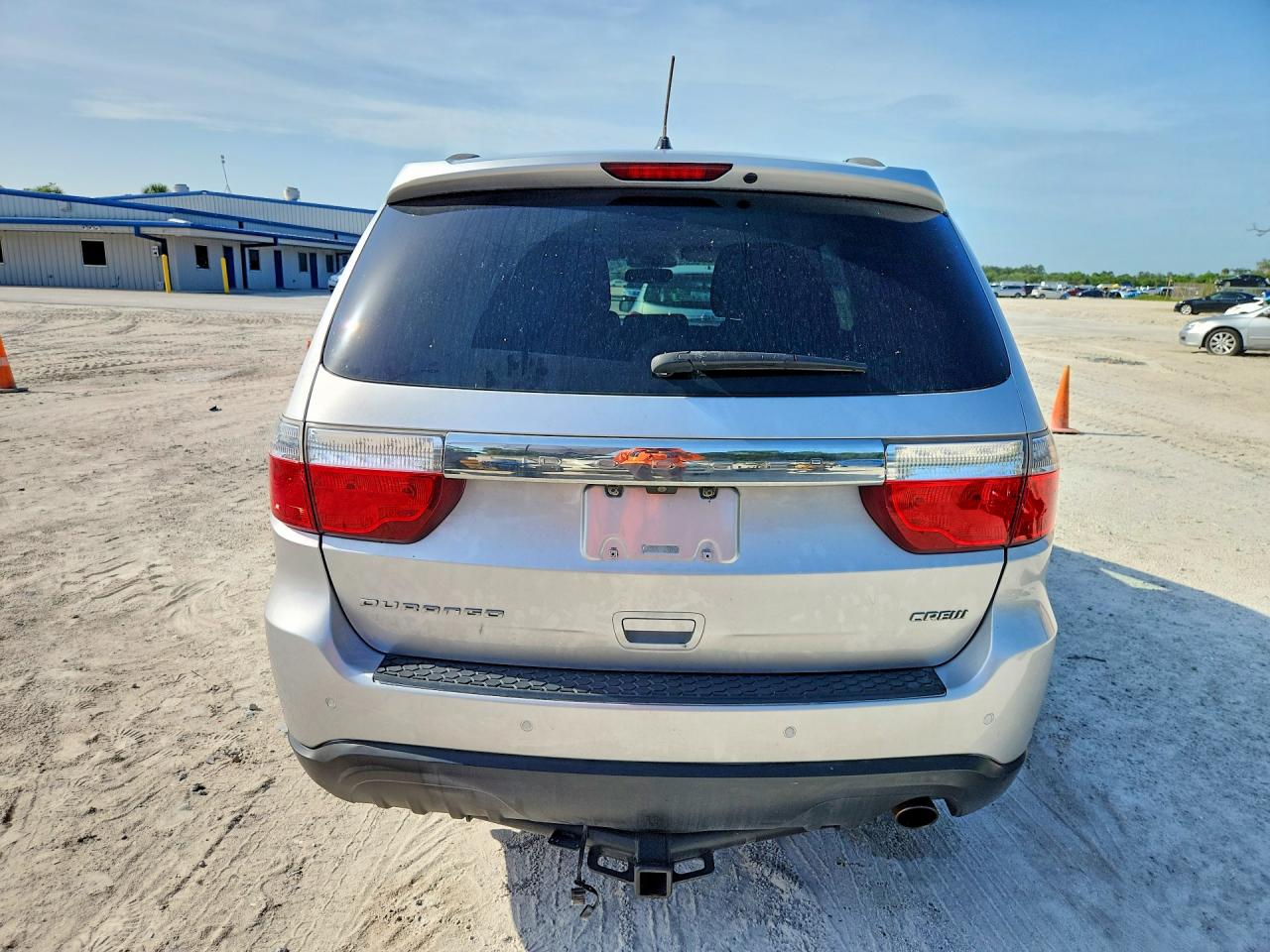 2011 Dodge Durango Crew Silver vin: 1D4RD4GG7BC732135