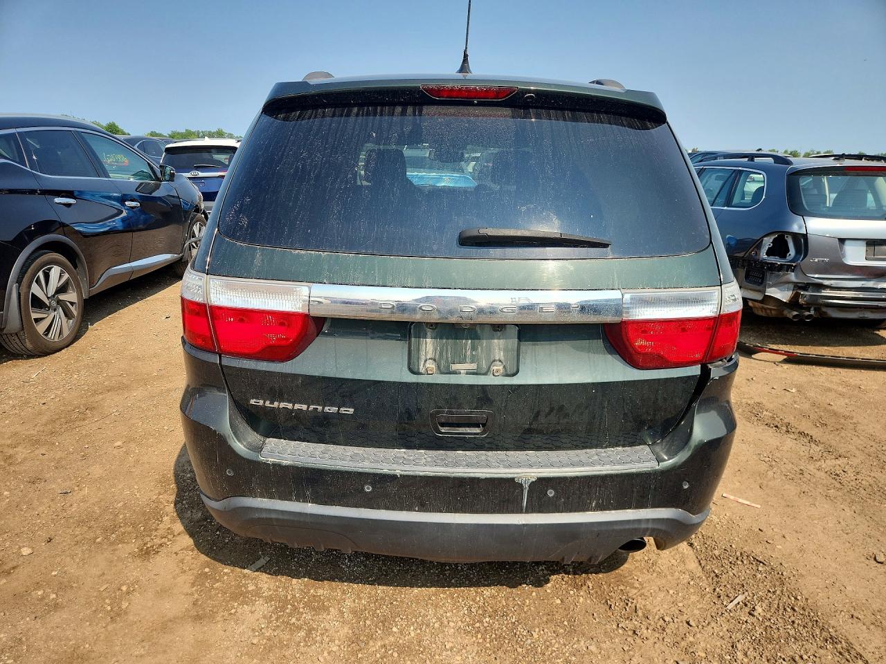 2011 Dodge Durango Crew Green vin: 1D4RD4GG8BC653007