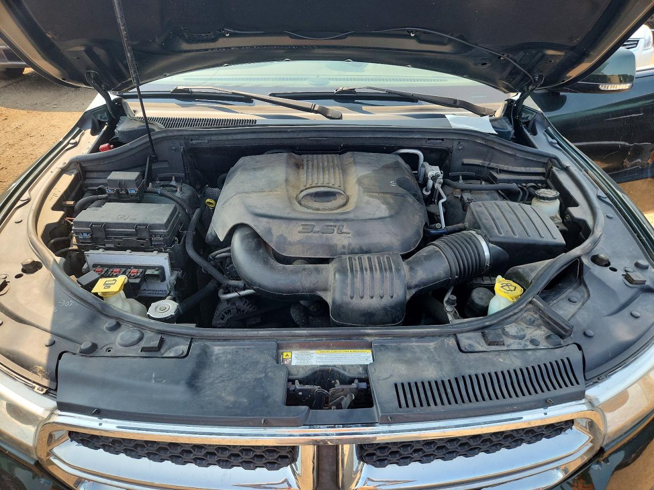 2011 Dodge Durango Crew Green vin: 1D4RD4GG8BC653007