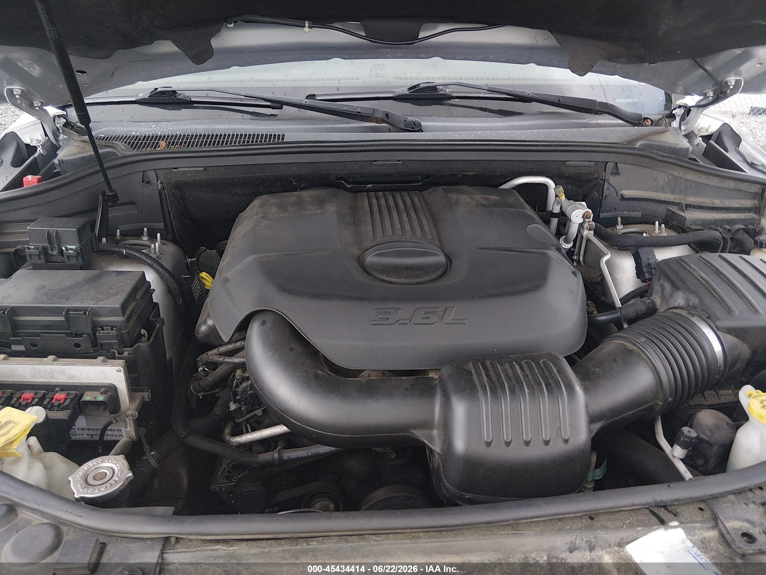 2011 Dodge Durango Crew Gray vin: 1D4RD4GG9BC630318