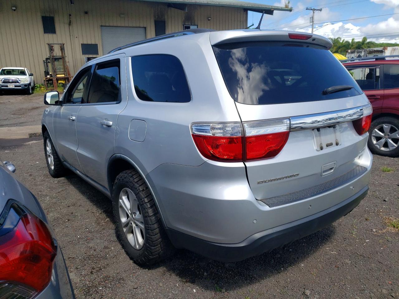 2011 Dodge Durango Silver vin: 1D4RD4GG9BC720276