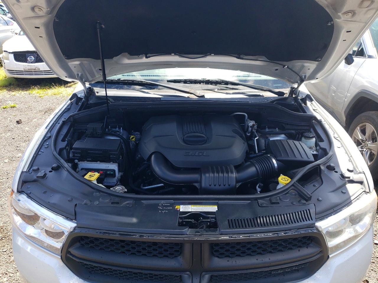 2011 Dodge Durango Silver vin: 1D4RD4GG9BC720276