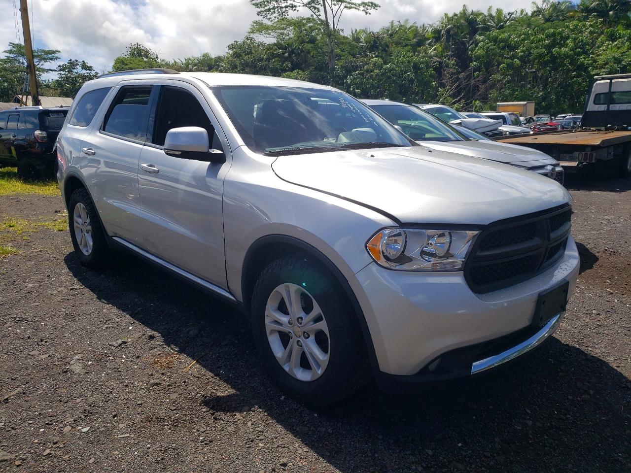 2011 Dodge Durango Silver vin: 1D4RD4GG9BC720276