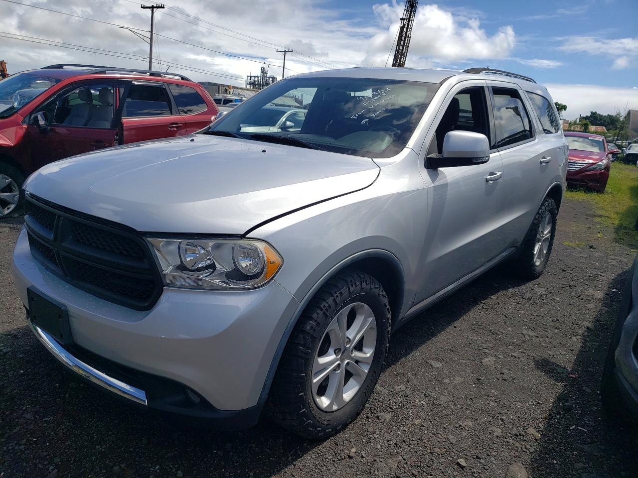2011 Dodge Durango Silver vin: 1D4RD4GG9BC720276