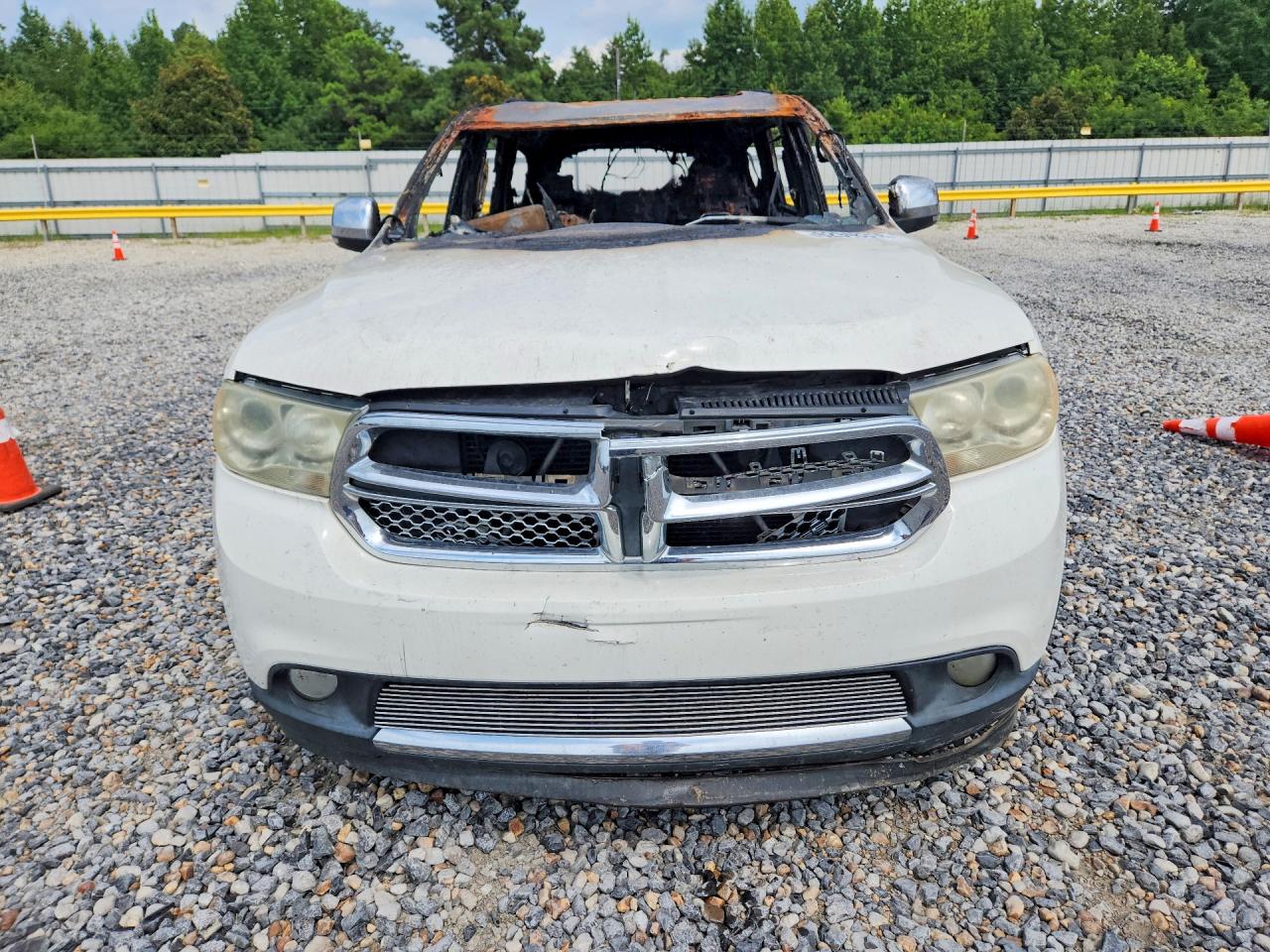 2011 Dodge Durango Citadel Белый vin: 1D4RD5GG5BC673365