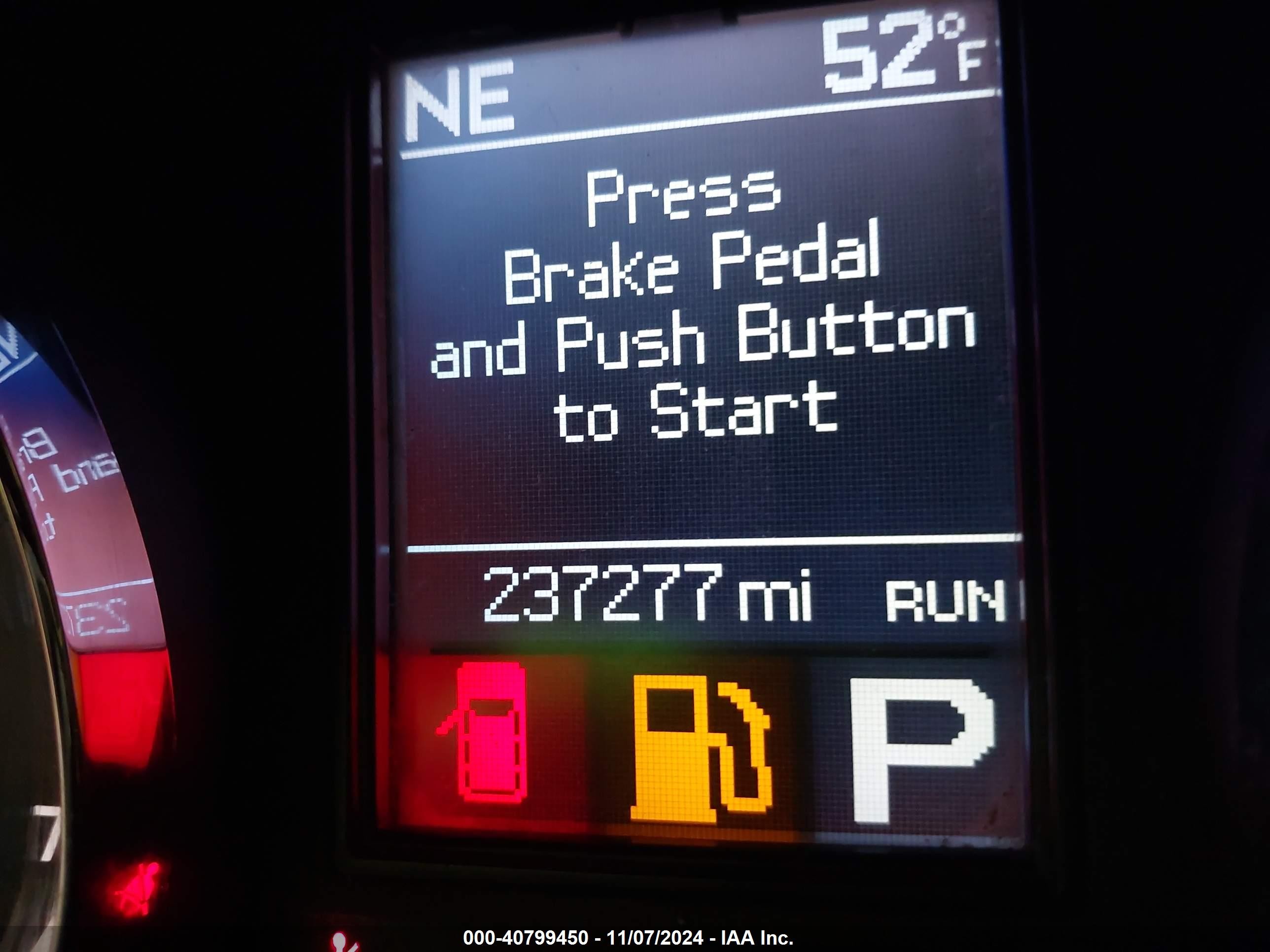 2011 Dodge Durango Citadel Red vin: 1D4RD5GG6BC613627