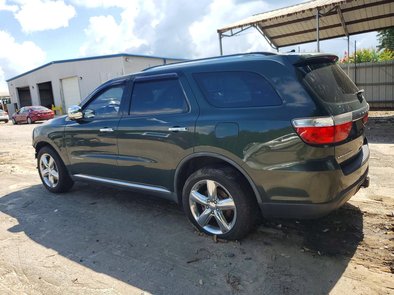 2011 Dodge Durango Citadel Зеленый vin: 1D4RD5GG9BC648209