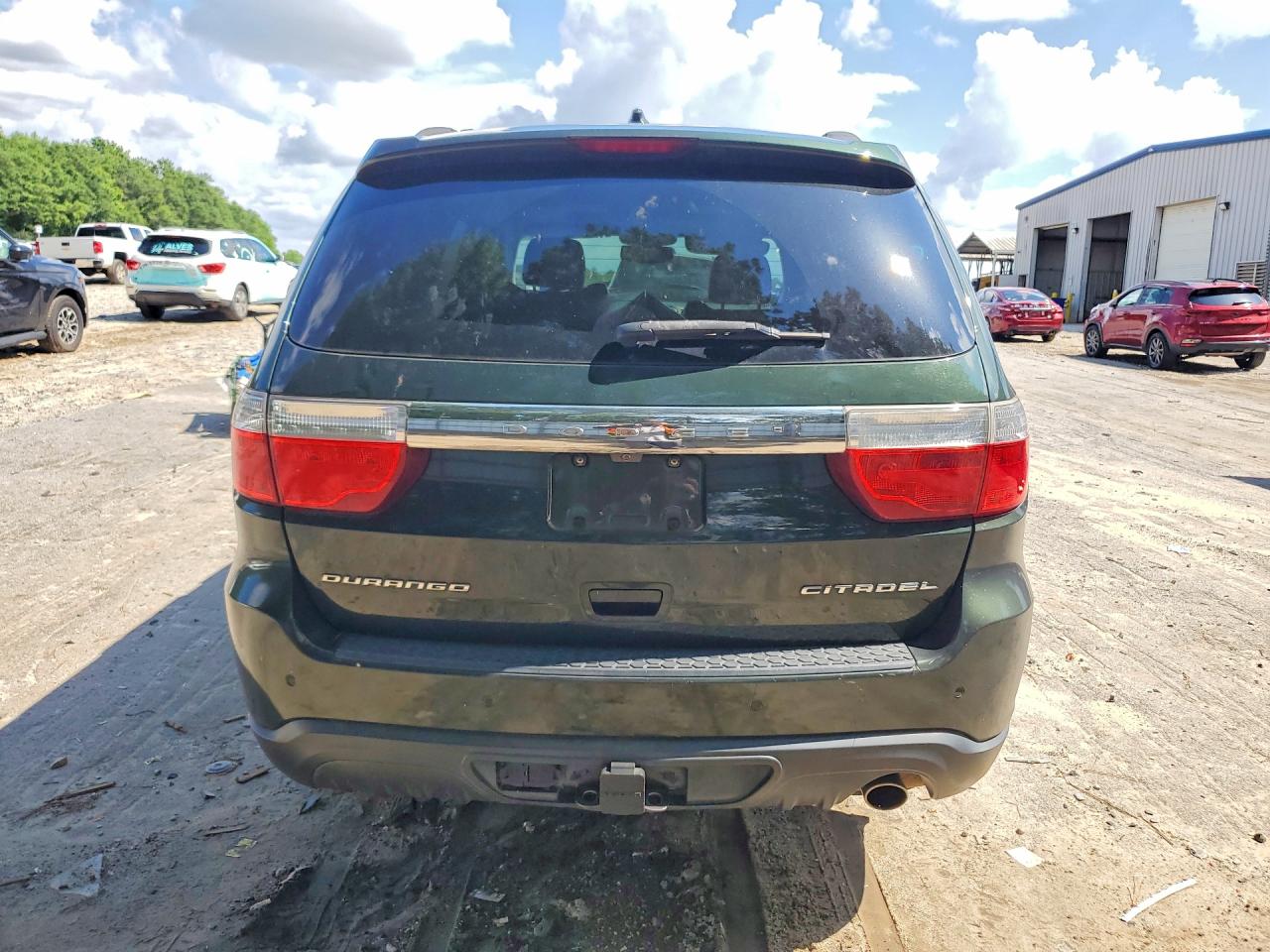2011 Dodge Durango Citadel Зеленый vin: 1D4RD5GG9BC648209