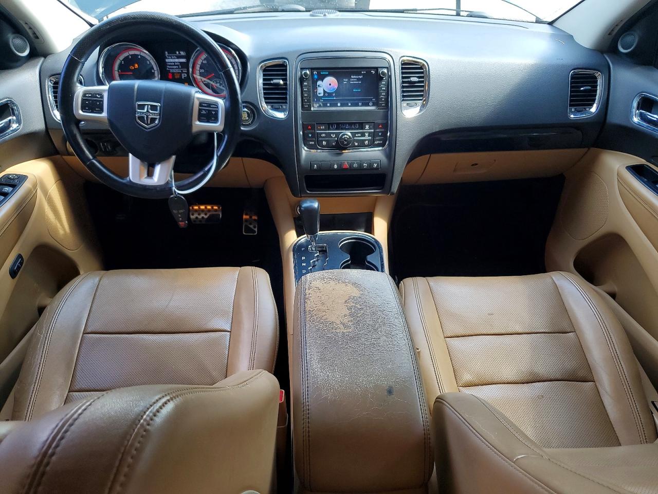 2011 Dodge Durango Citadel Зеленый vin: 1D4RD5GG9BC648209