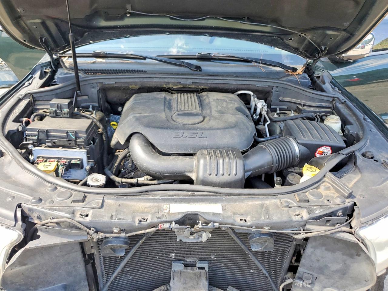 2011 Dodge Durango Citadel Зеленый vin: 1D4RD5GG9BC648209