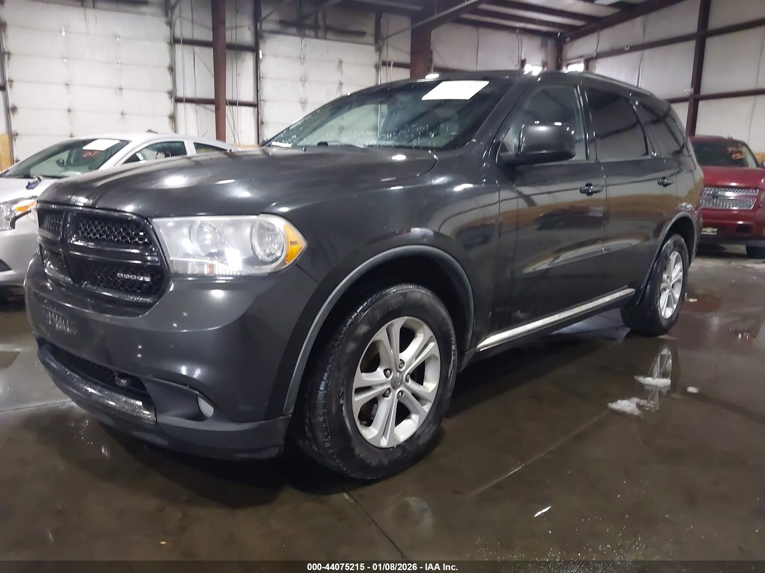 2011 Dodge Durango Express Gray vin: 1D4RE2GG1BC740507