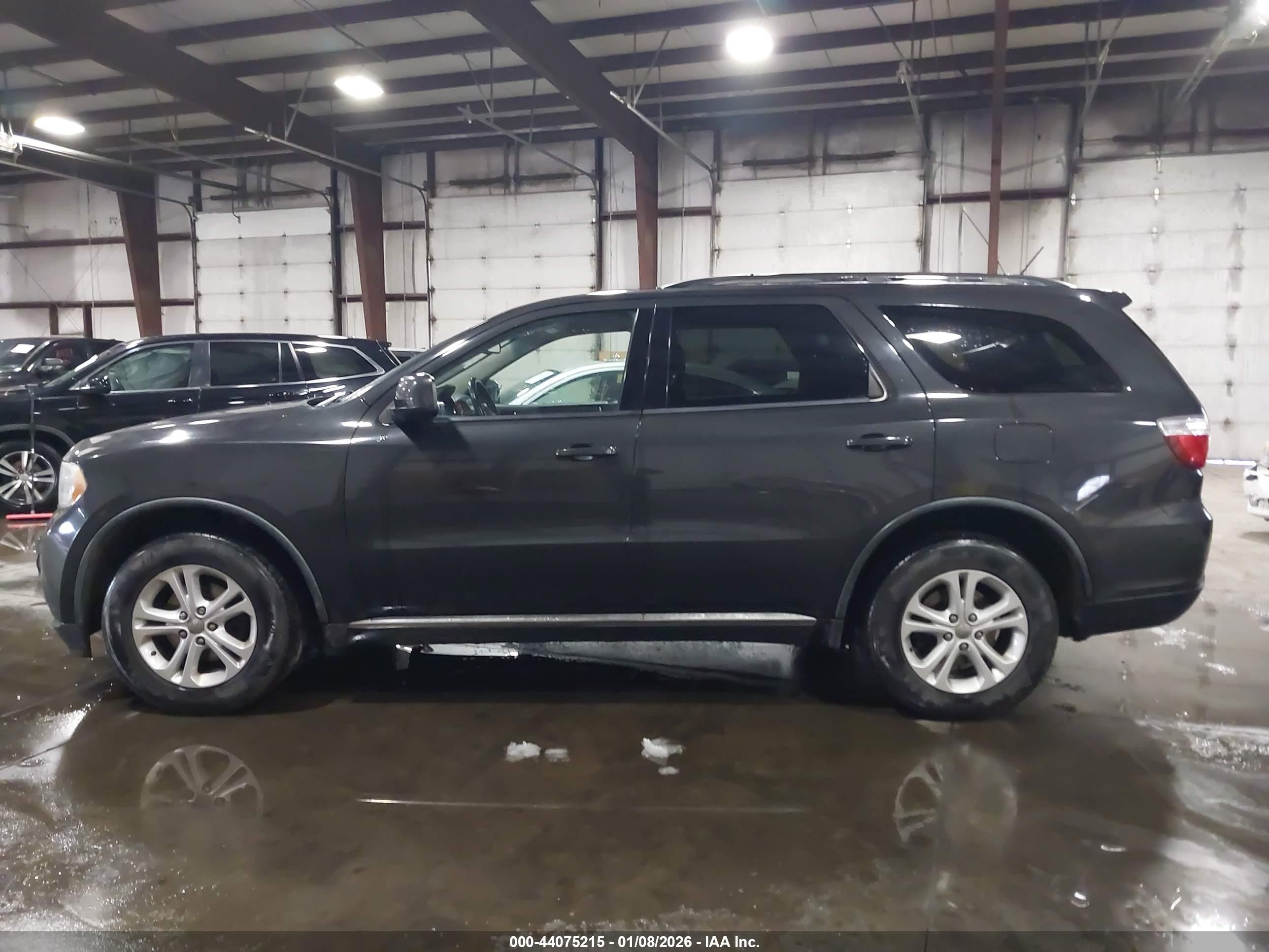 2011 Dodge Durango Express Gray vin: 1D4RE2GG1BC740507
