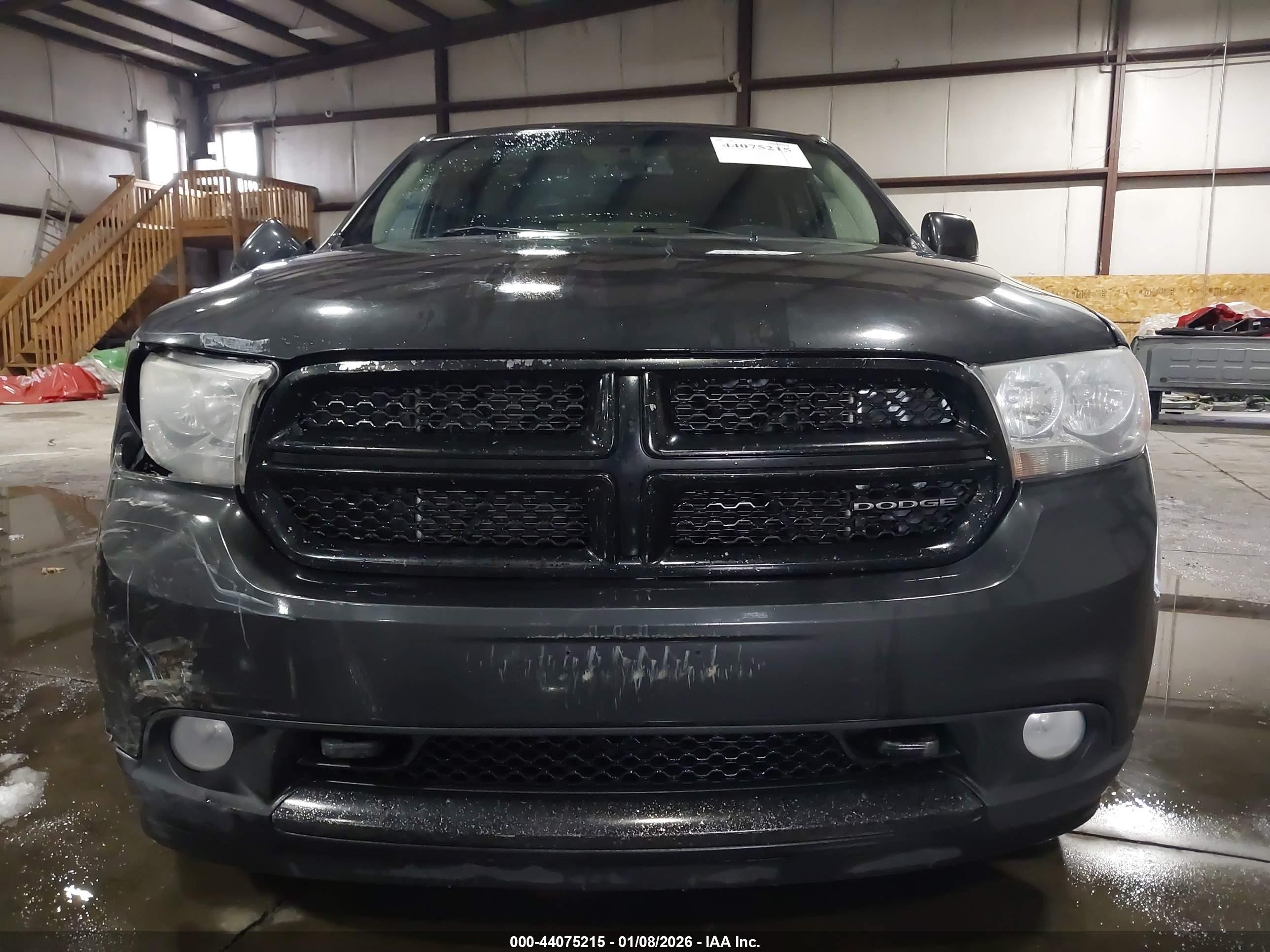 2011 Dodge Durango Express Gray vin: 1D4RE2GG1BC740507