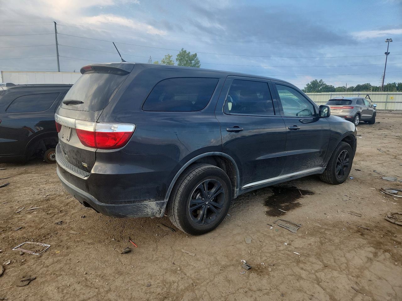 2011 Dodge Durango Express Black vin: 1D4RE2GG2BC684724