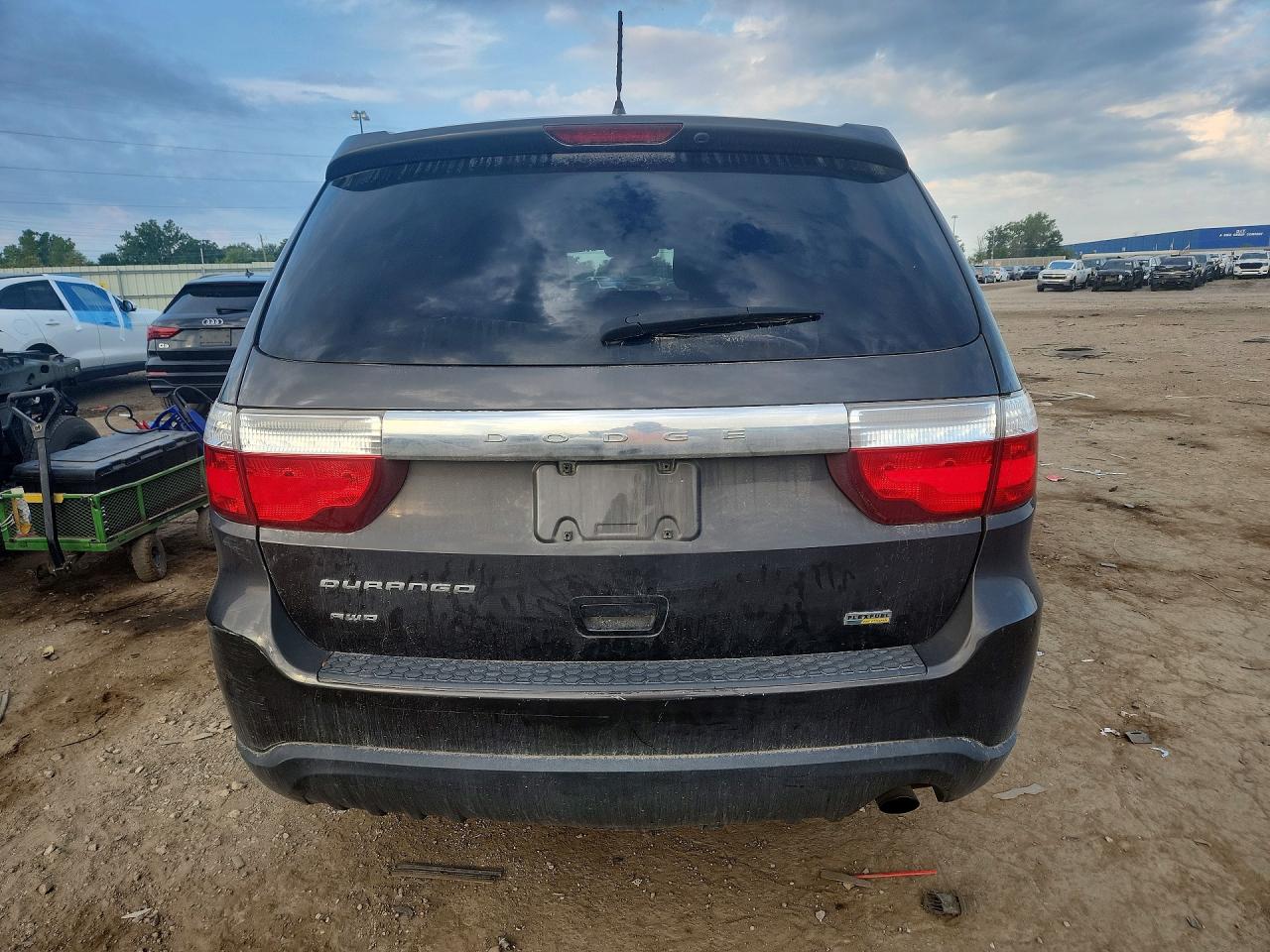 2011 Dodge Durango Express Black vin: 1D4RE2GG2BC684724