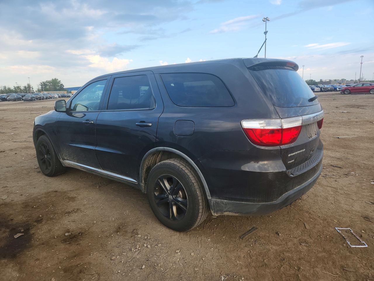 2011 Dodge Durango Express Black vin: 1D4RE2GG2BC684724