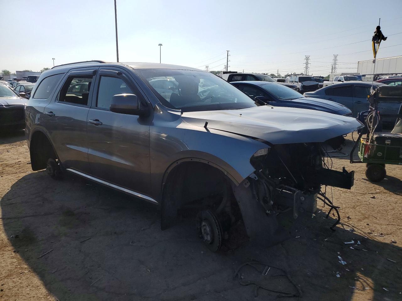 2011 Dodge Durango Express Silver vin: 1D4RE2GG2BC733744