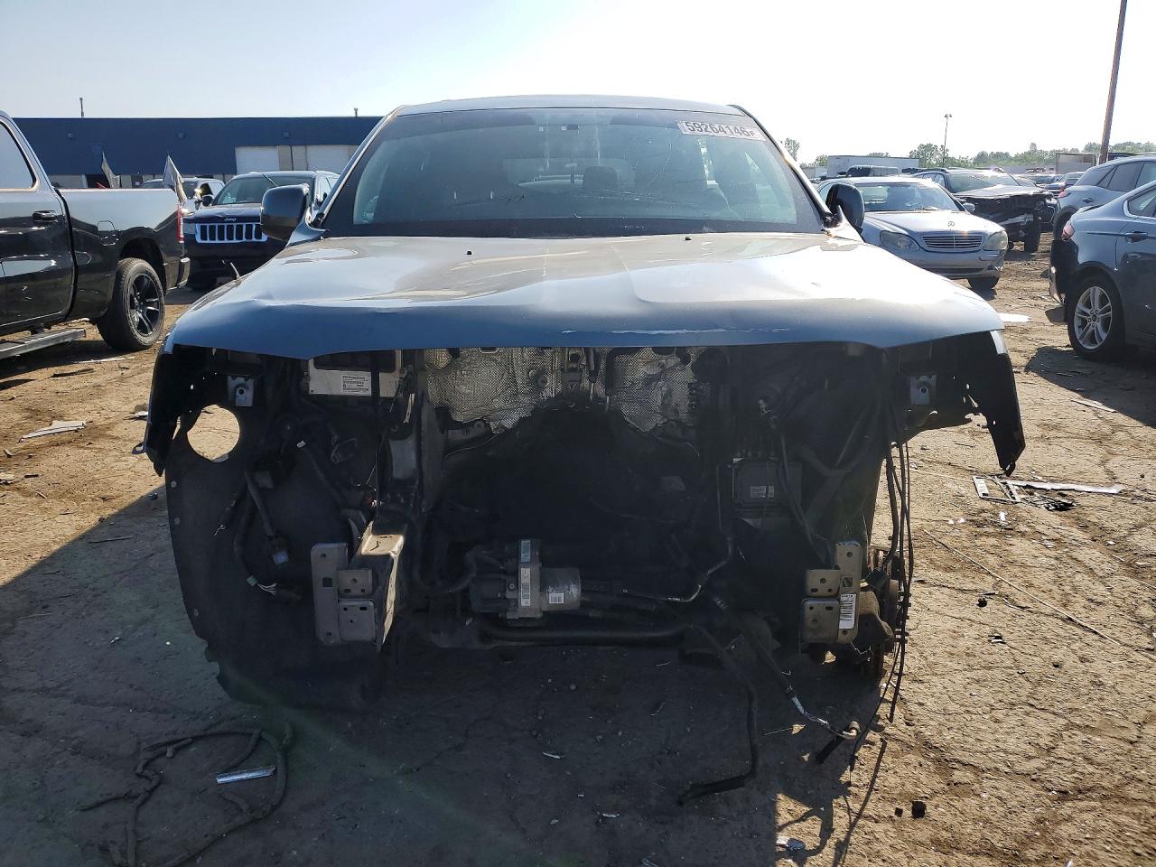 2011 Dodge Durango Express Silver vin: 1D4RE2GG2BC733744