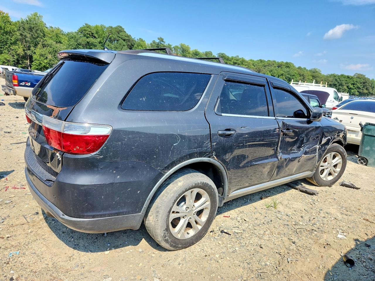 2011 Dodge Durango Express Black vin: 1D4RE2GG3BC717343