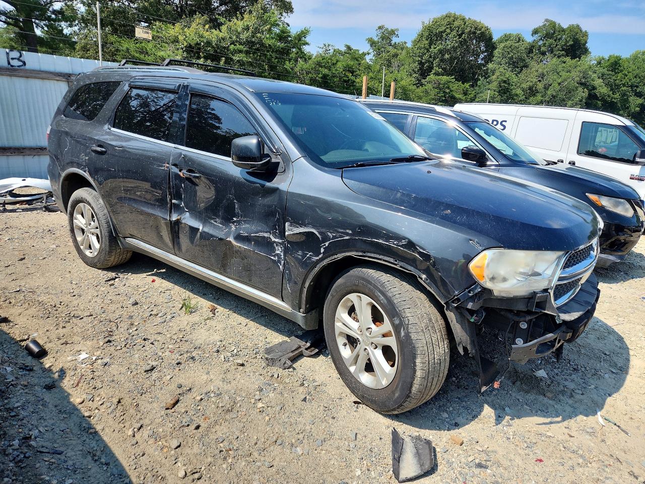2011 Dodge Durango Express Black vin: 1D4RE2GG3BC717343
