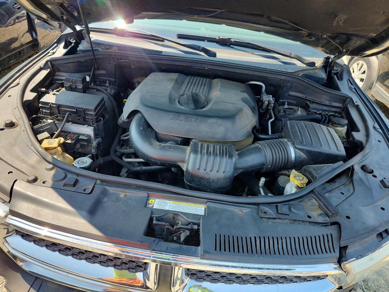 2011 Dodge Durango Express Black vin: 1D4RE2GG3BC717343