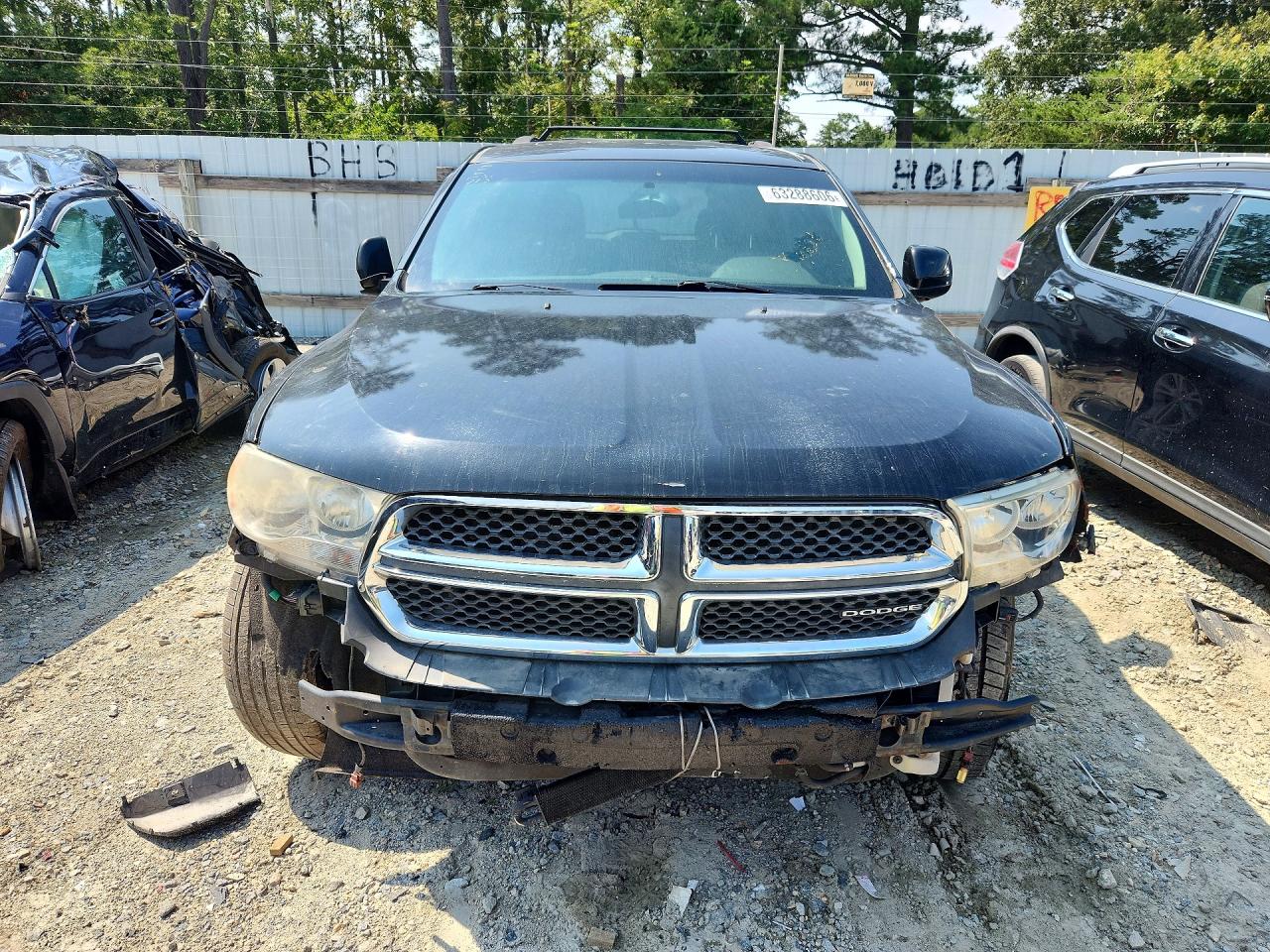 2011 Dodge Durango Express Black vin: 1D4RE2GG3BC717343