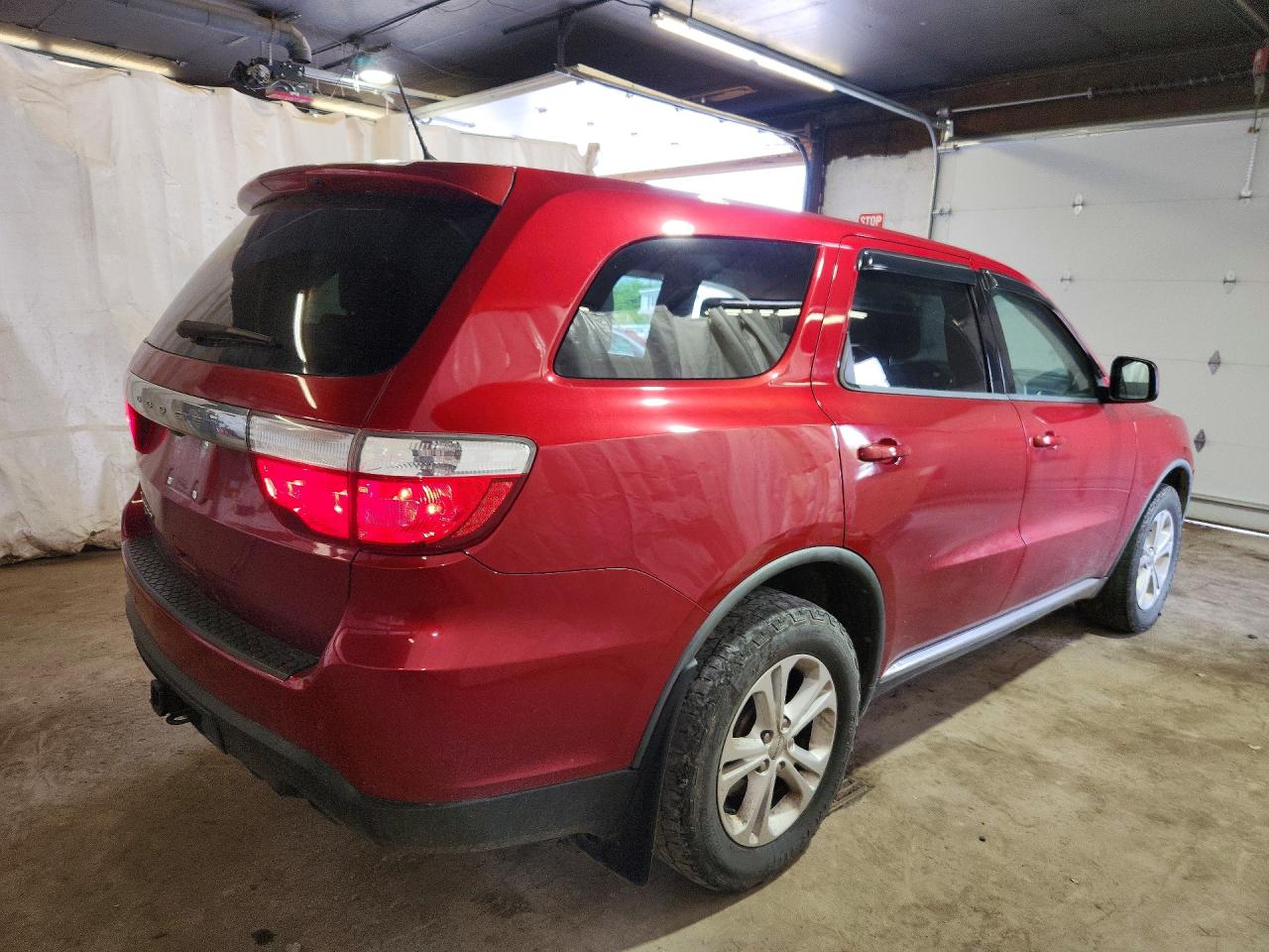 2011 Dodge Durango Express Red vin: 1D4RE2GG4BC616098
